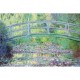 Puzzle en Bois découpé à la Main - Claude Monet - Le Pont Japonais