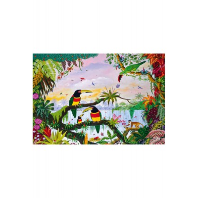 Puzzle-Michele-Wilson-W162-100 Alain Thomas : La Jungle