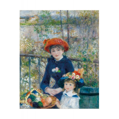 Puzzle-Michele-Wilson-W164-12 Auguste Renoir : Deux Soeurs