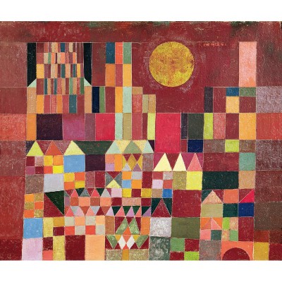 Puzzle-Michele-Wilson-W203-24 Klee : Chateau et soleil