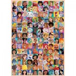 Hachette-Puzzle-0021 Who's who Disney