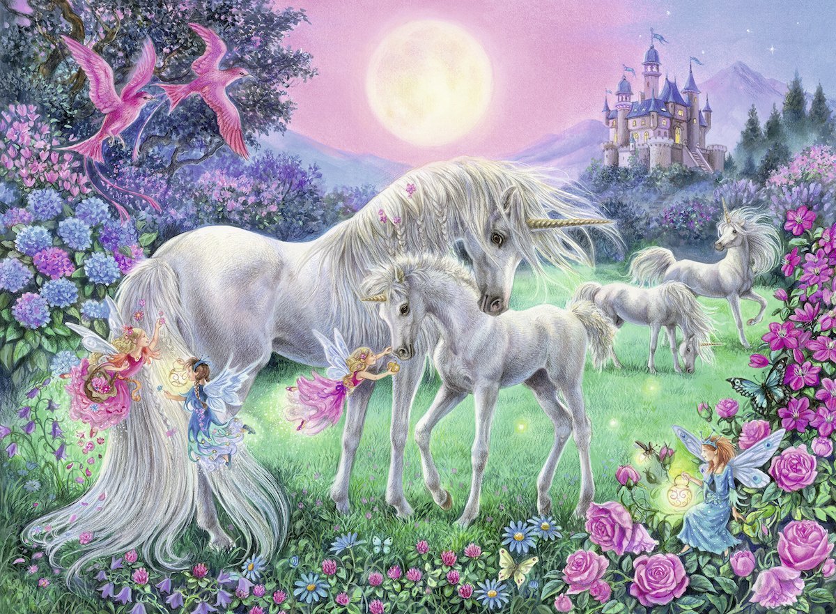 Cobble Hill Licorne - puzzle de 1000 pièces