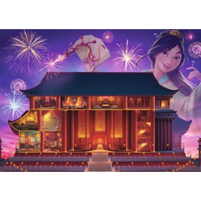 Ravensburger-00260 Mulan Château Disney