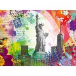 Ravensburger-00368 Carte postale de New York