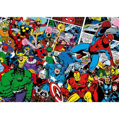 Ravensburger-00510 Challenge - Marvel