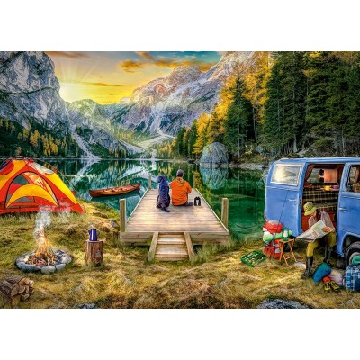 Ravensburger-00568 Camping Holiday