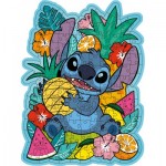 Ravensburger-00758 Puzzle en Bois - Disney Stitch