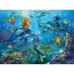 Ravensburger-00864 Pièces XXL - Aventure sous l'Eau