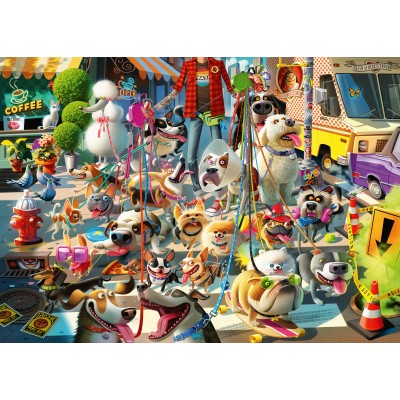 Ravensburger-00876 Le Promeneur de Chiens