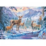 Ravensburger-00888 Chevreuils Et Cerfs