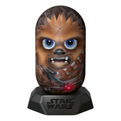 Ravensburger-01016 Puzzle 3D - Star Wars Chewbacca