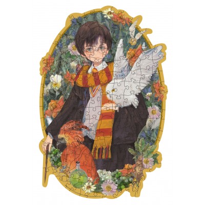 Ravensburger-01458 Puzzle En Bois - Harry Potter