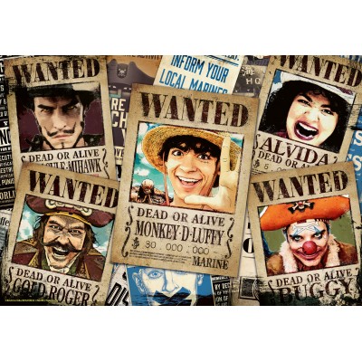 Ravensburger-01498 Wanted ! - One Piece