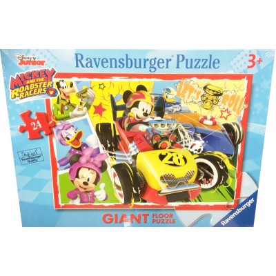Ravensburger-05331 Puzzle Géant de Sol - Mickey