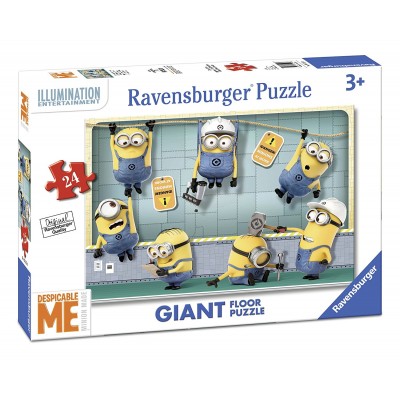 Ravensburger-05525 Puzzle Géant de Sol - Minions