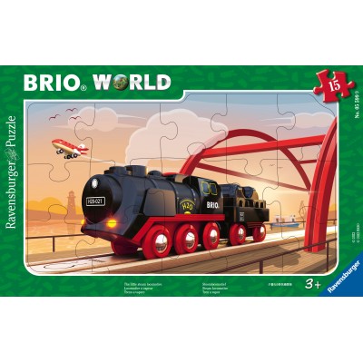 Ravensburger-05599 Puzzle Cadre - Locomotive 