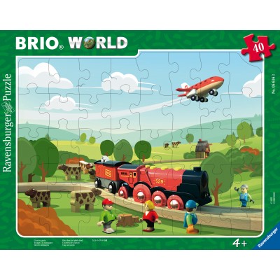 Ravensburger-05616 Puzzle Cadre - Campagne 