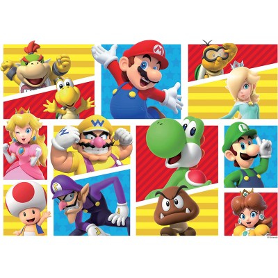 Ravensburger-05640 Puzzle Géant de Sol - Pièces XXL - Super Mario