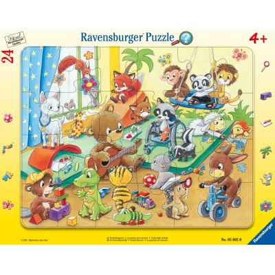 Ravensburger-05662 Au Jardin d'Enfants pour Animaux