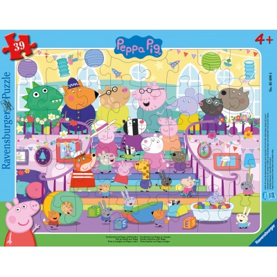 Ravensburger-05699 Fête Familiale avec Peppa et ses Amis