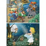 Ravensburger-05719 2 Puzzles - L'Heure du Conte