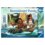 Ravensburger-10943 Pièces XXL - Vaiana et Maui