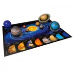 Ravensburger-11668 8 Puzzles 3D - Planètes du Système Solaire