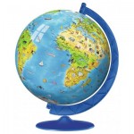 Ravensburger-12340 Puzzle Ball 3D - Mappemonde en Italien