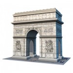 Ravensburger-12514 Puzzle 3D - Arc de Triomphe, Paris
