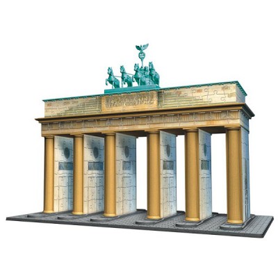 Ravensburger-12551 Puzzle 3D : 324 pièces : Porte de Brandebourg, Berlin