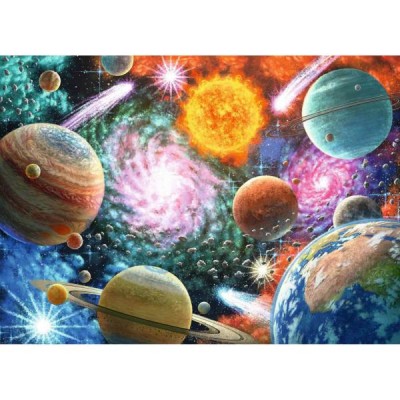 Ravensburger-13346 Pièces XXL - Étoiles et Planètes