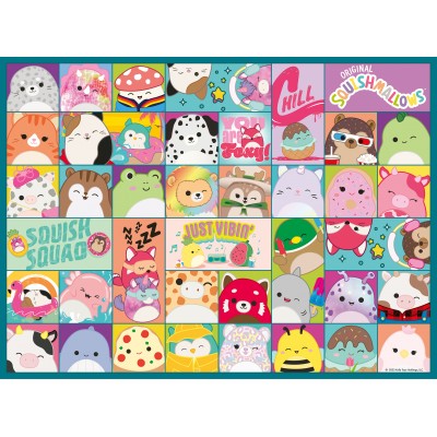 Ravensburger-13391 Pièces XXL - Beaucoup de Squishmallows Colorés