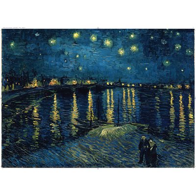 Ravensburger-15614 Van Gogh Vincent : Nuit étoilée