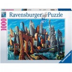 Puzzle Paris Ravensburger-14087 1000 pièces Puzzles - Villes et Villages -  /Planet'Puzzles