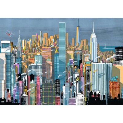 Ravensburger-17594 Je suis New York