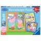 3 Puzzles - Peppa Pig