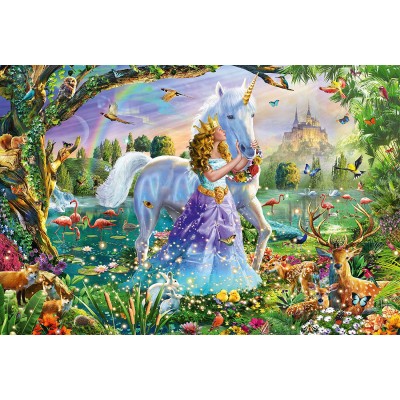 Schmidt-Spiele-56307 Princesse avec sa Licorne