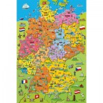 Schmidt-Spiele-56312 Carte de l'Allemagne avec Images