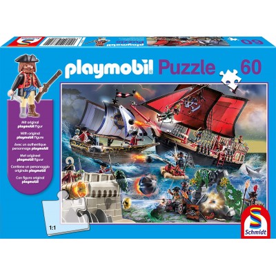 Schmidt-Spiele-56382 Playmobil Pirates