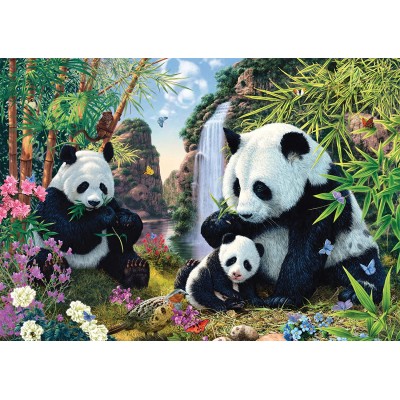 Schmidt-Spiele-57380 Famille de Pandas