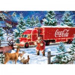 Schmidt-Spiele-57598 Coca Cola - Truck de Noel