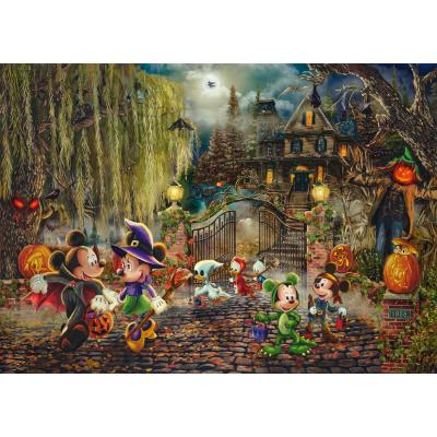 Schmidt-Spiele-58033 Disney - Mickey & Minnie - Halloween Fun