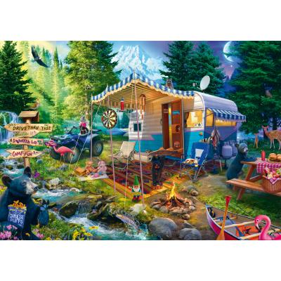 Schmidt-Spiele-58575 Jeff Haynie - Caravane dans la montagne