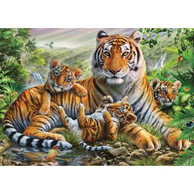 Schmidt-Spiele-58986 Famille de Tigres