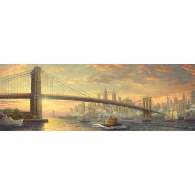 Schmidt-Spiele-59476 Thomas Kinkade - Bridge, New York