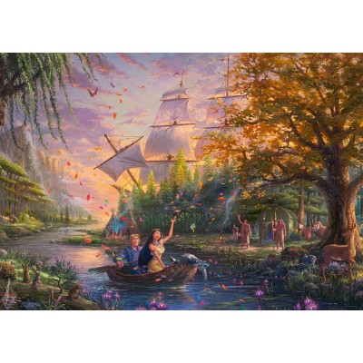 Schmidt-Spiele-59688 Thomas Kinkade - Disney - Pocahontas