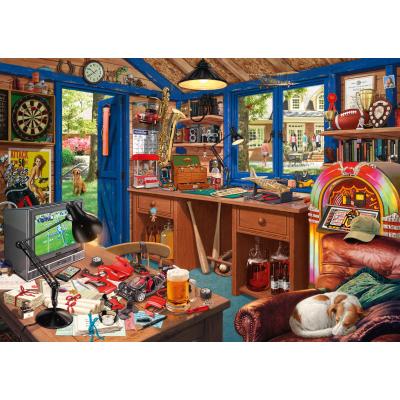 Schmidt-Spiele-59977 Secret Puzzle - Atelier du Père