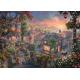 Thomas Kinkade - Disney - La Belle et le Clochard