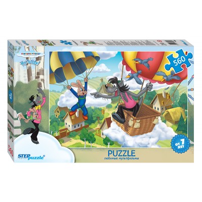 Step-Puzzle-78089 Le Lapin et le Loup