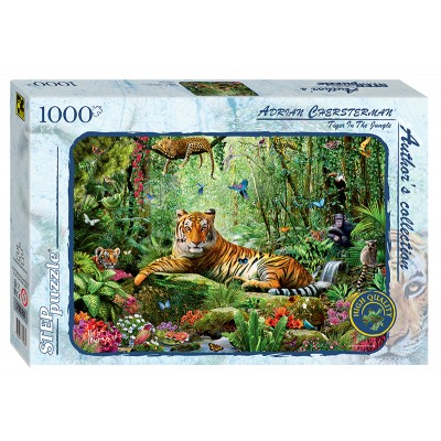 Step-Puzzle-79528 Tigre dans la jungle